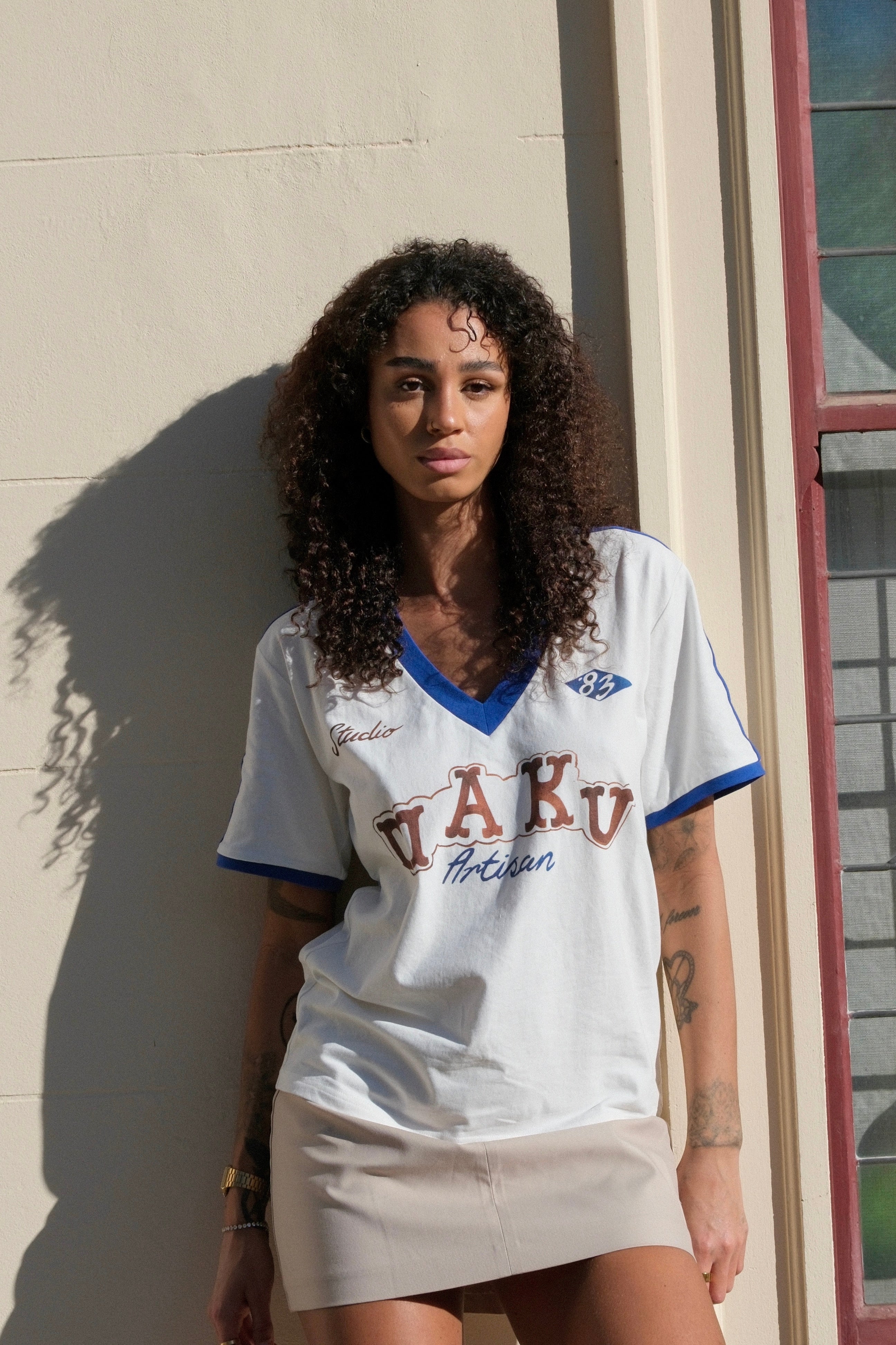 Artisan V-Neck Tee - Image 6