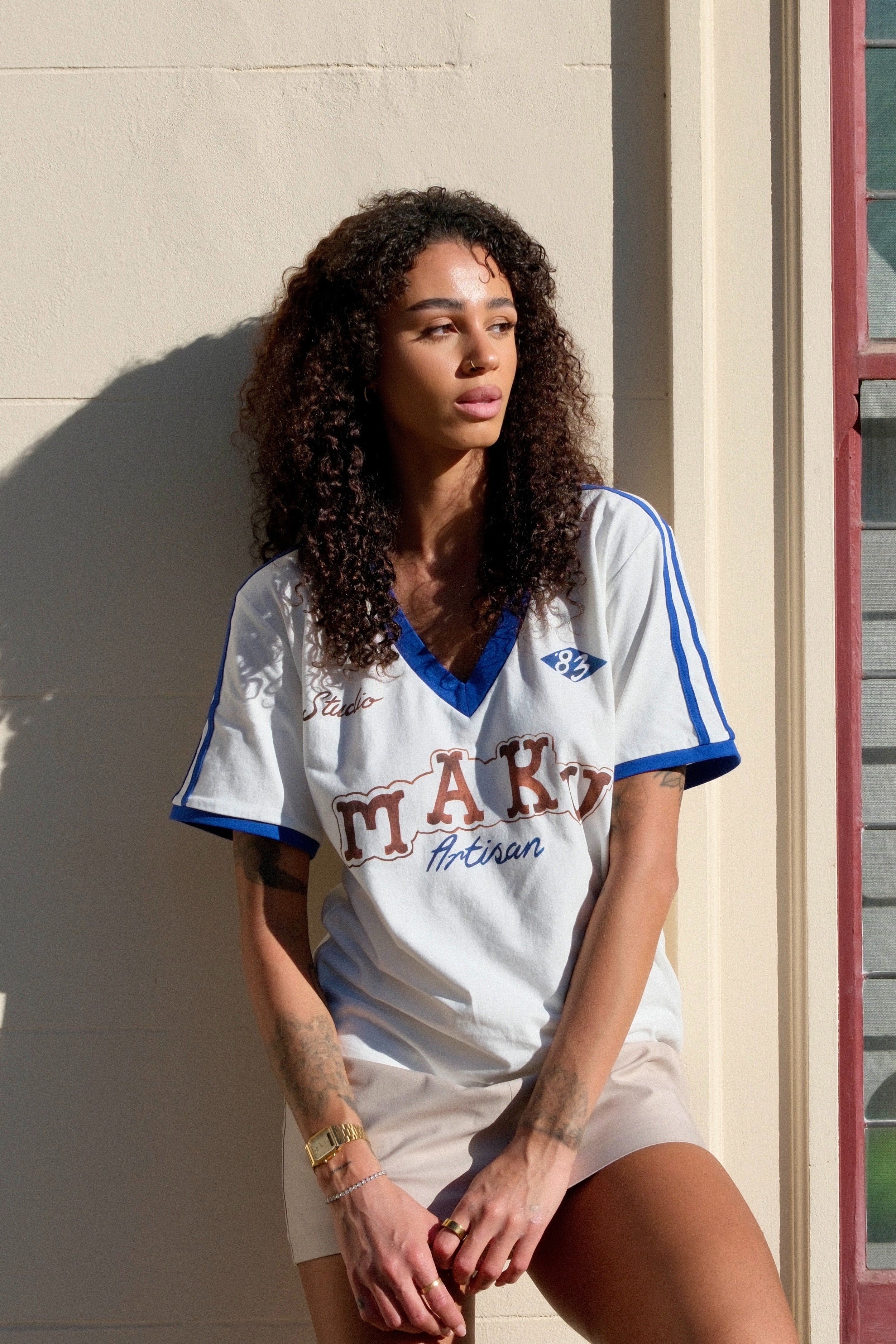 Artisan V-Neck Tee - Image 7