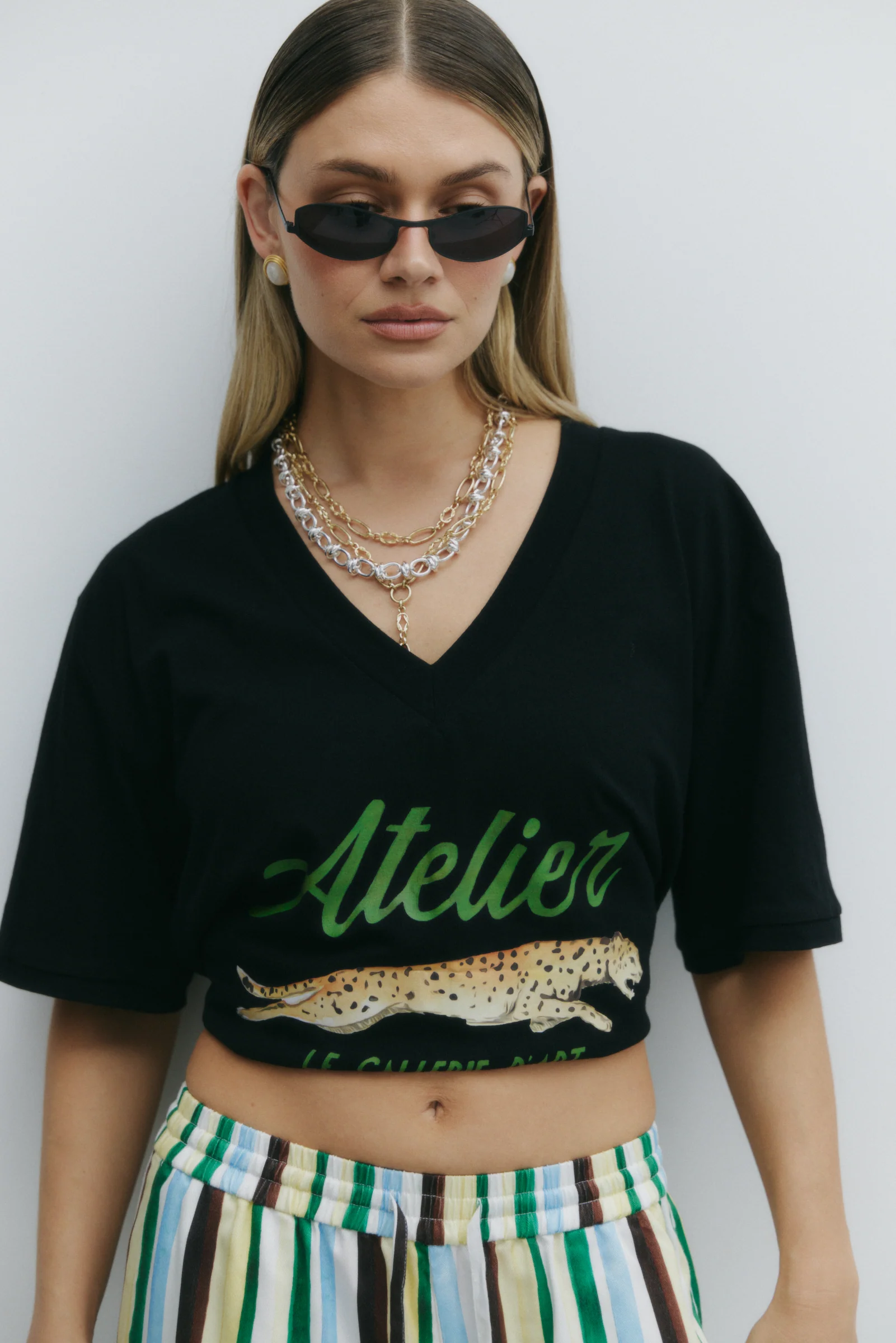 Atelier V-Neck Tee - Image 3