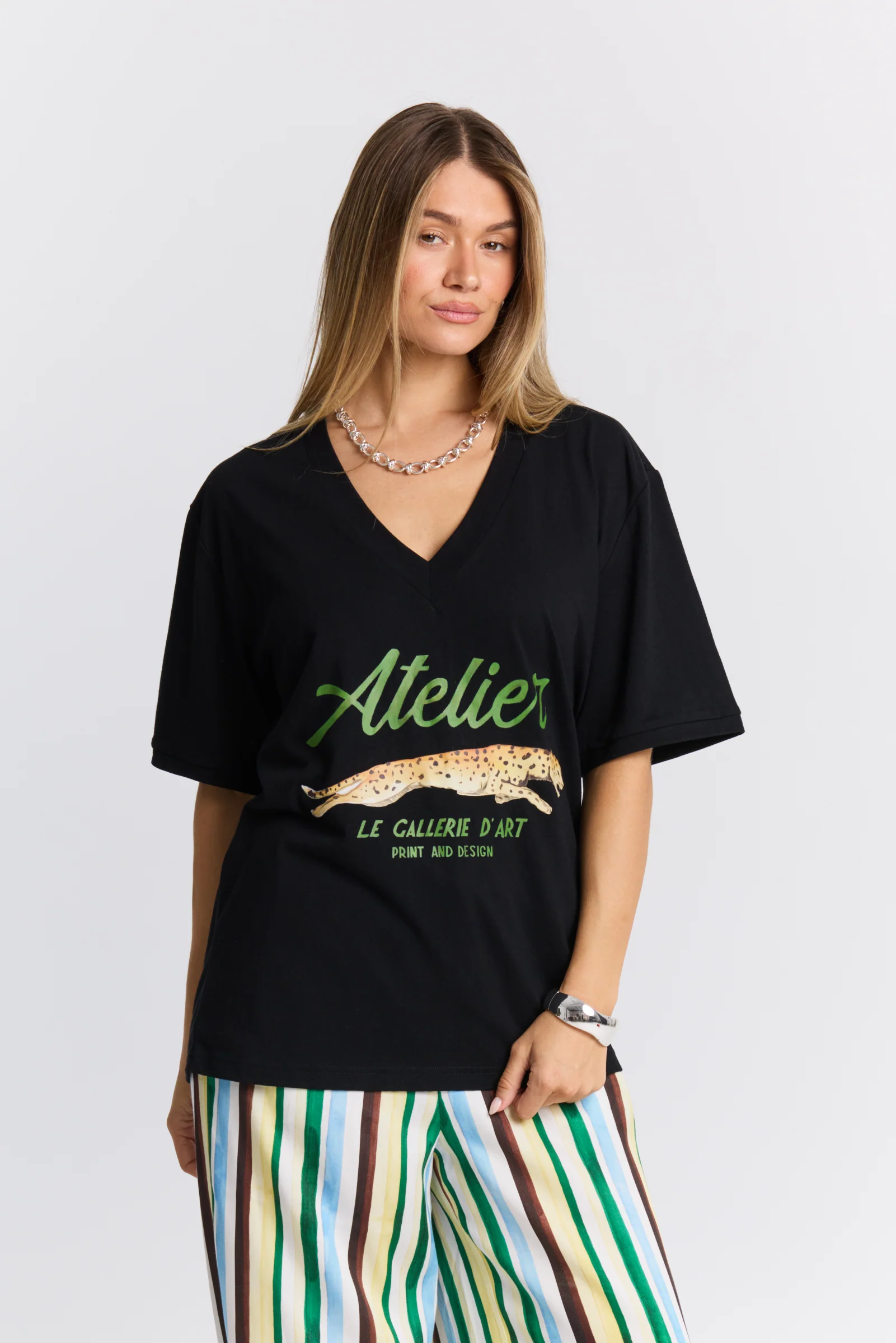 Atelier V-Neck Tee - Image 6
