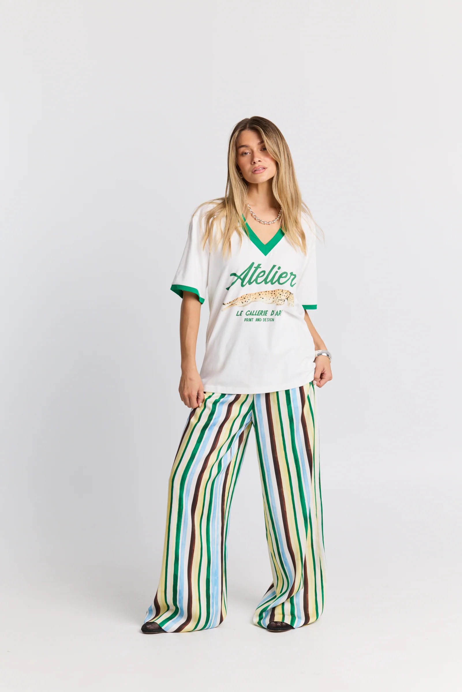 Atelier V-Neck Tee - Image 5