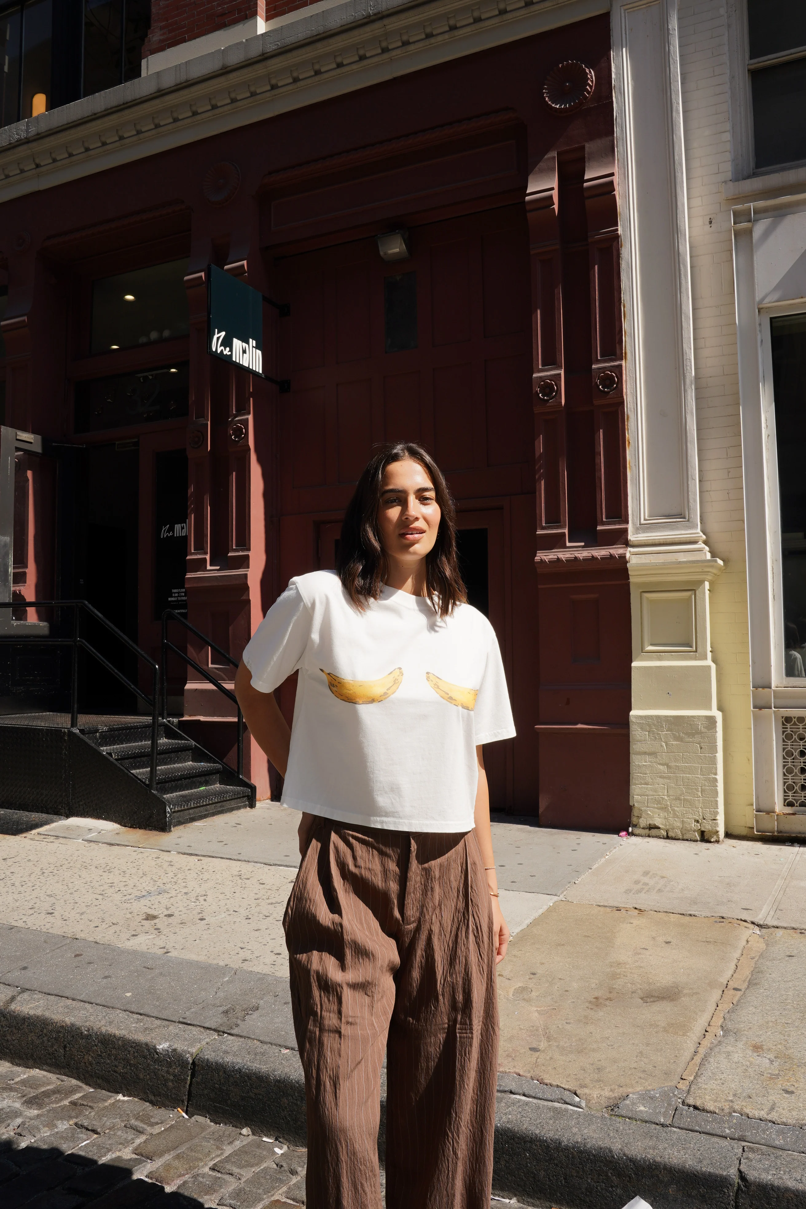 Banana Bra Boxy Crop Tee - Image 4