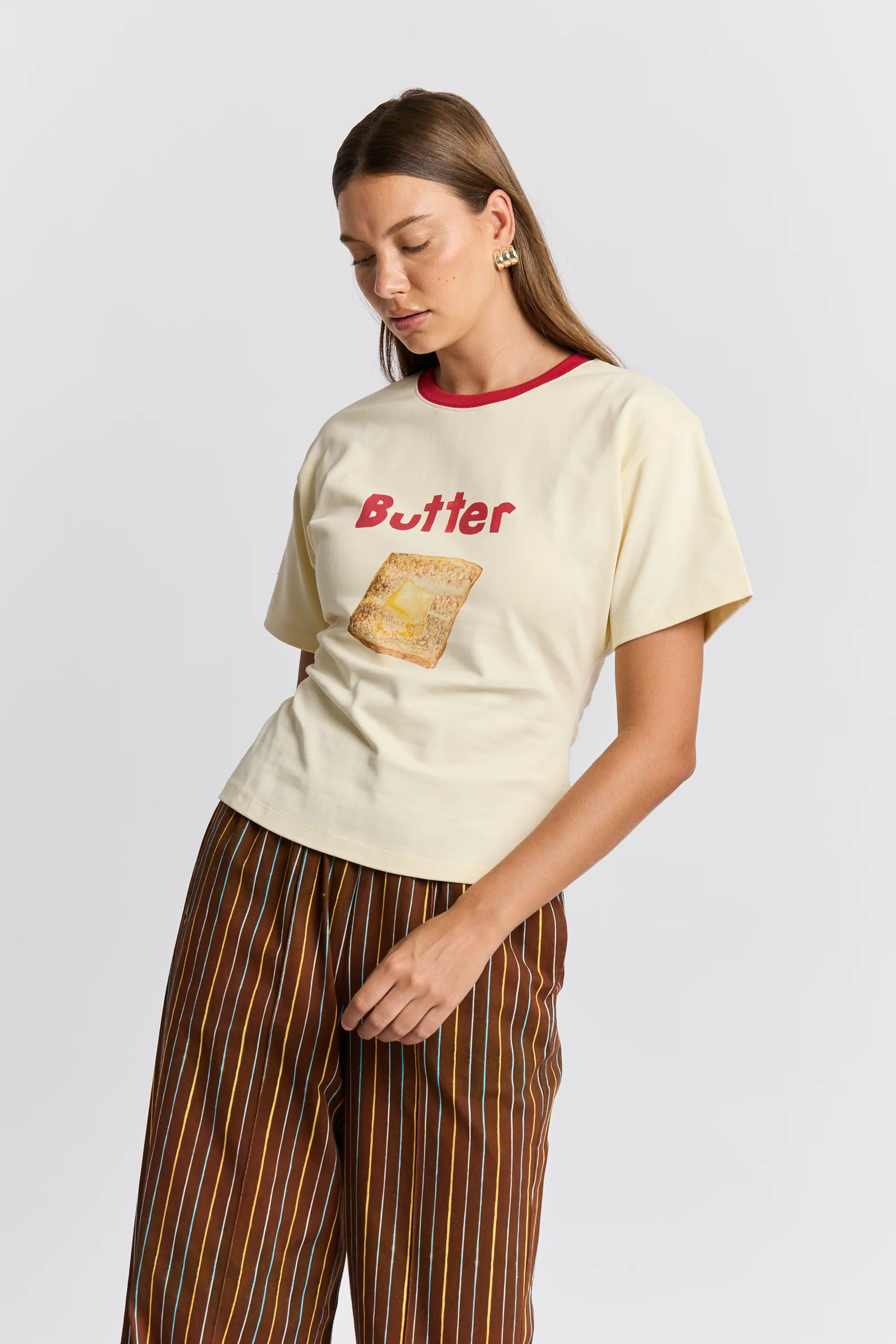 Butter On Toast Fitted Tee - Image 5