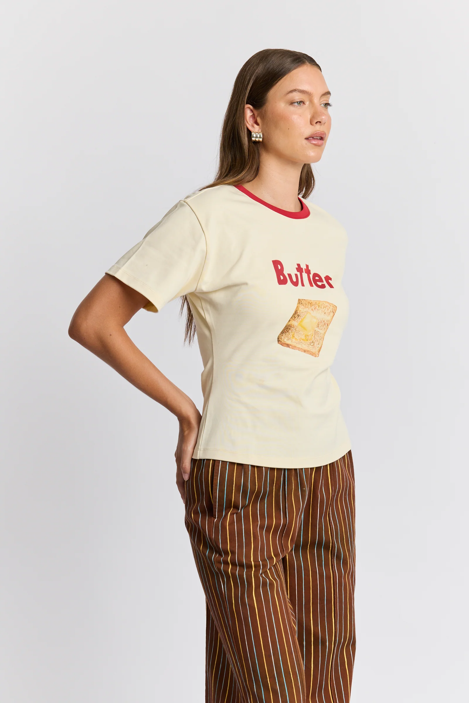 Butter On Toast Fitted Tee - Image 6