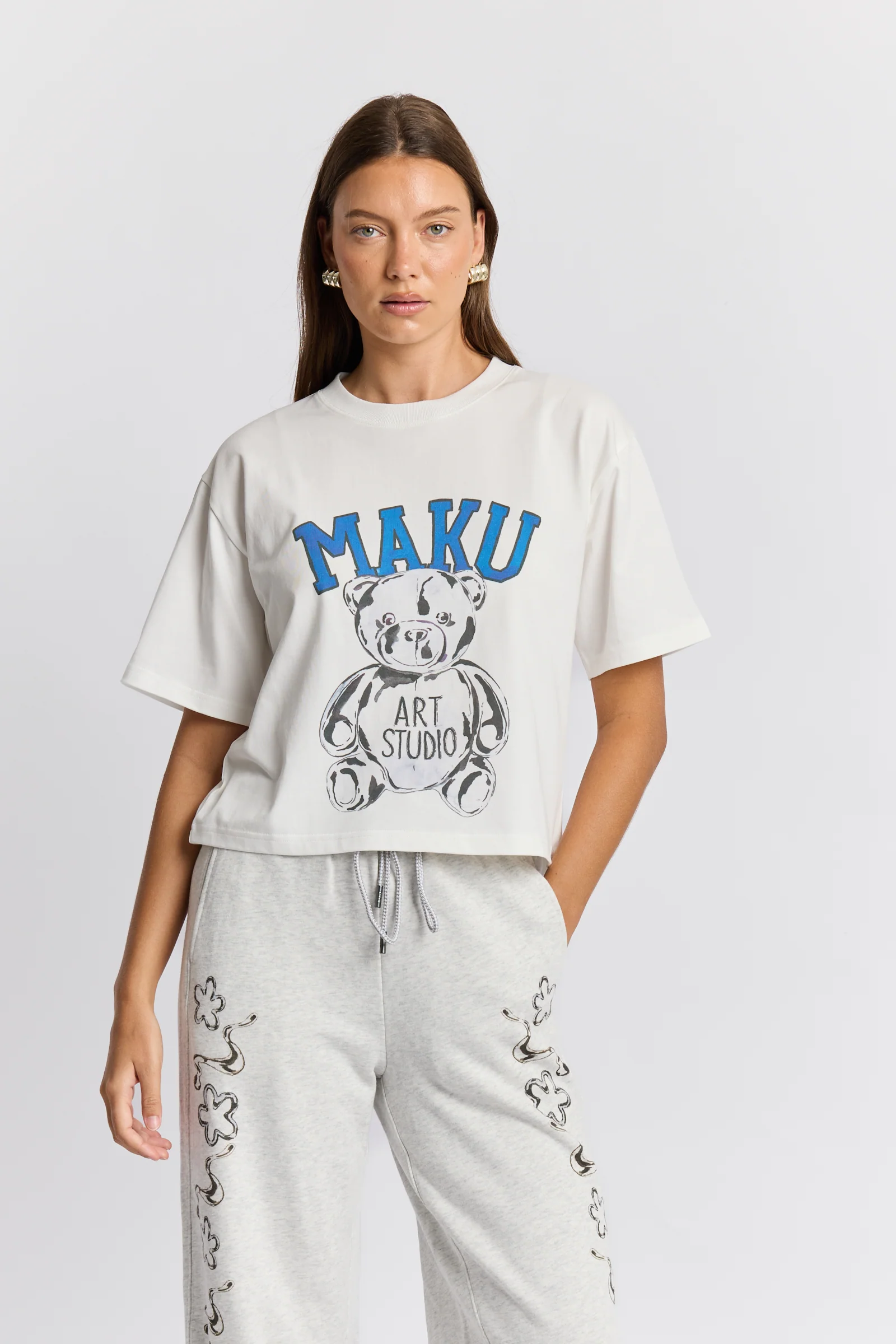 Chrome Bear Boxy Crop Tee - Image 3