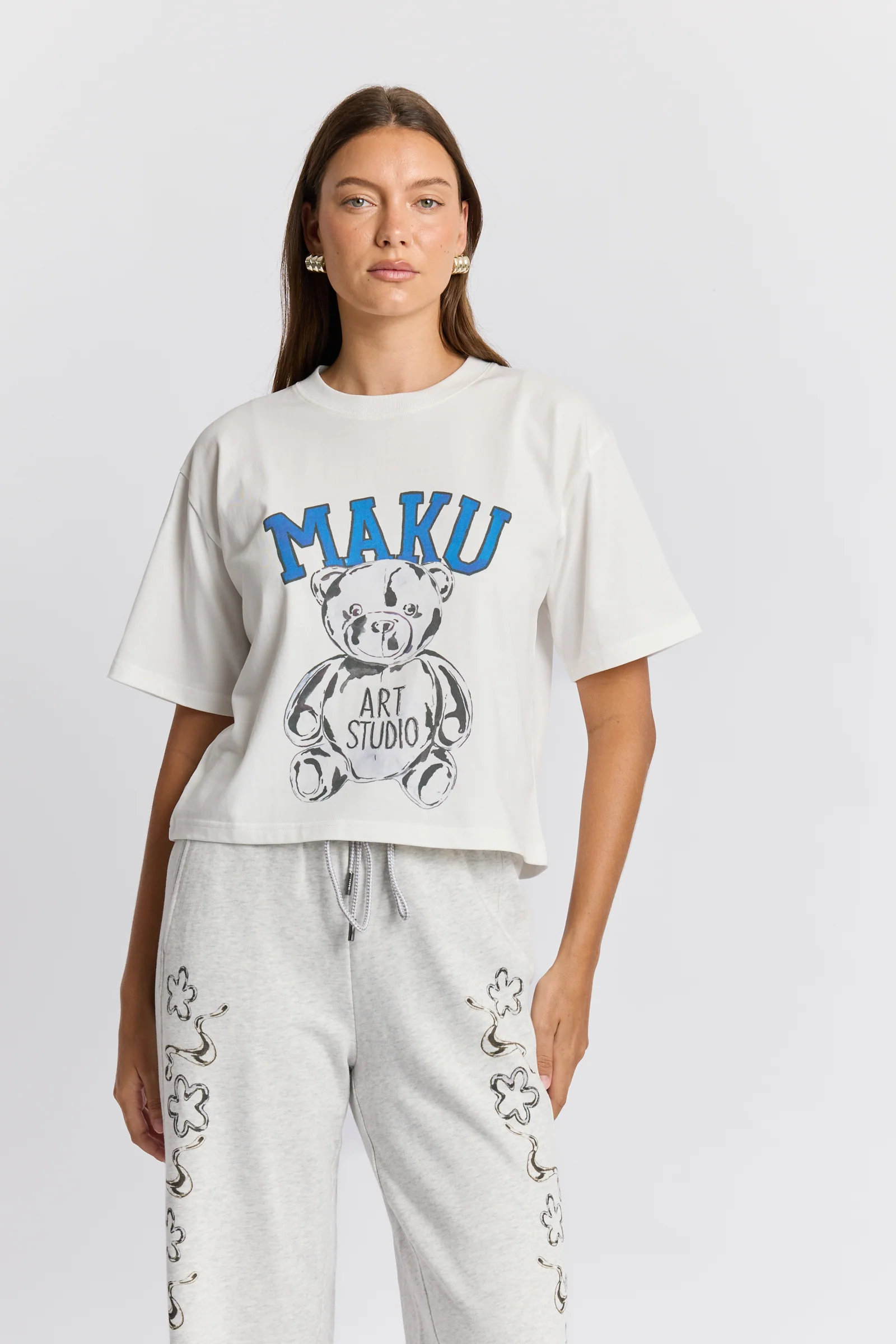 Chrome Bear Boxy Crop Tee - Image 5