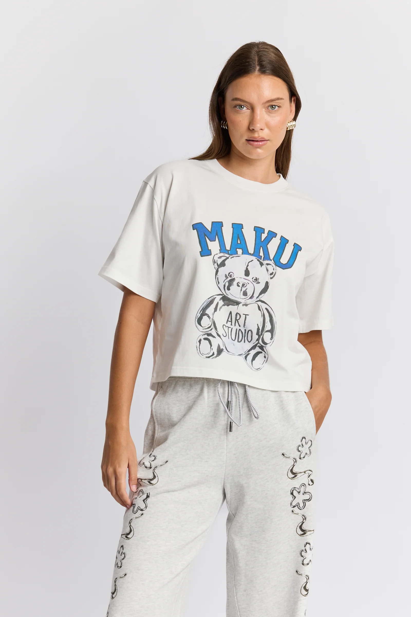 Chrome Bear Boxy Crop Tee - Image 6