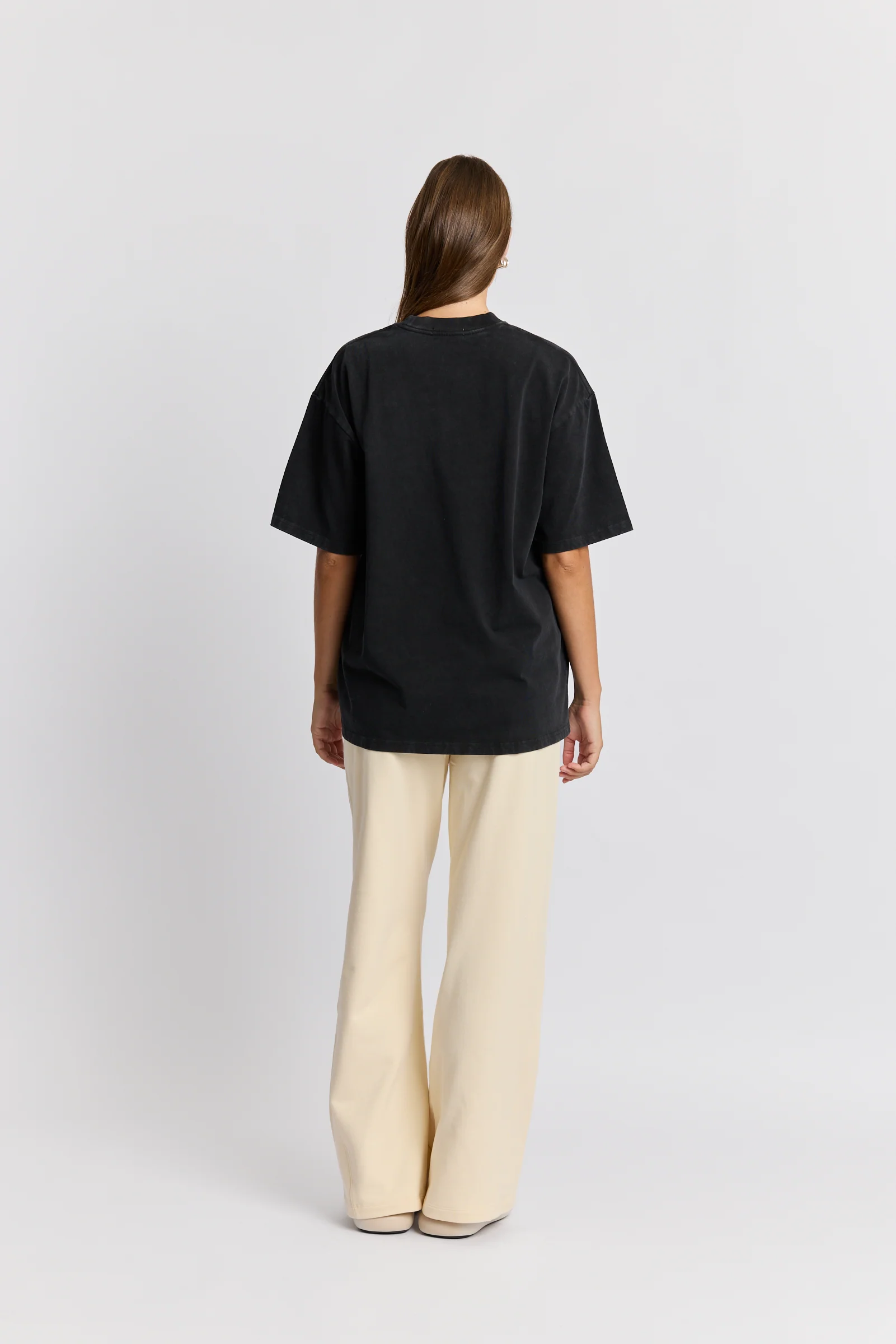 Chrome Flower Snow Wash Oversize Tee - Image 7