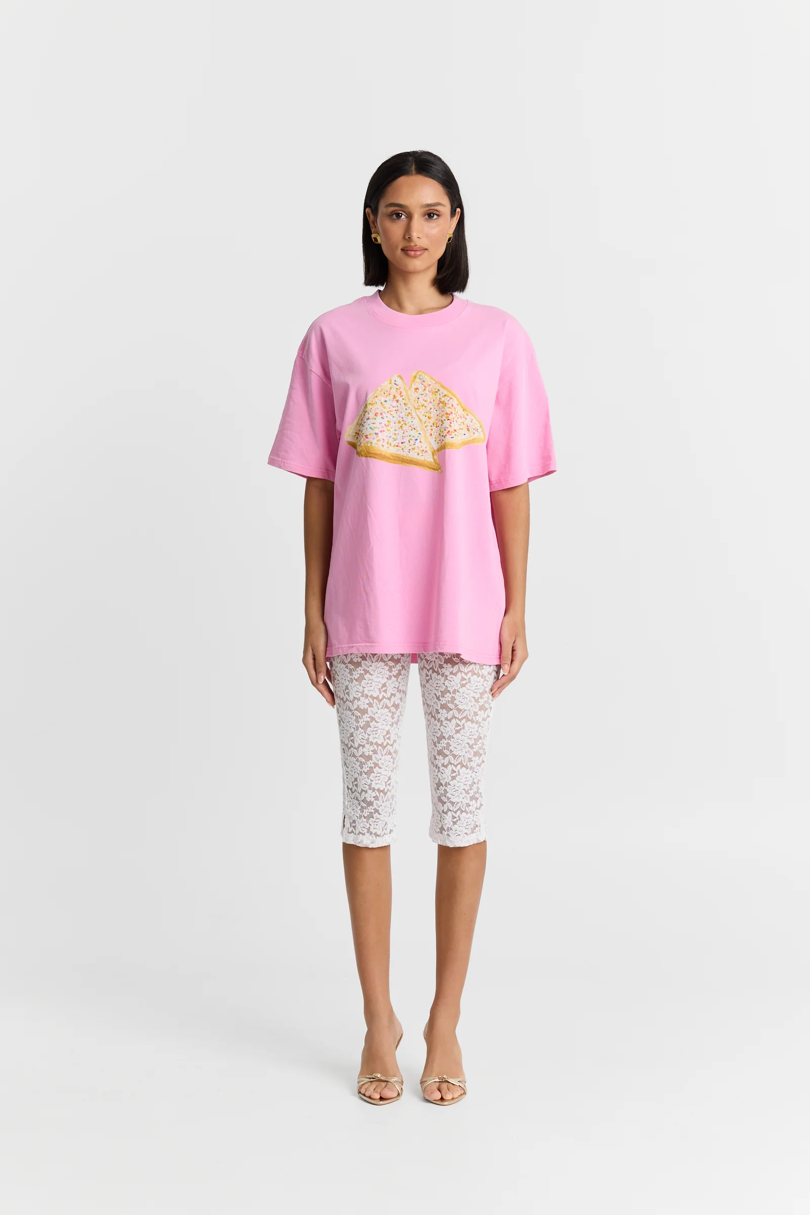 Fairy Bread Acid Wash Oversize Tee - Image 3