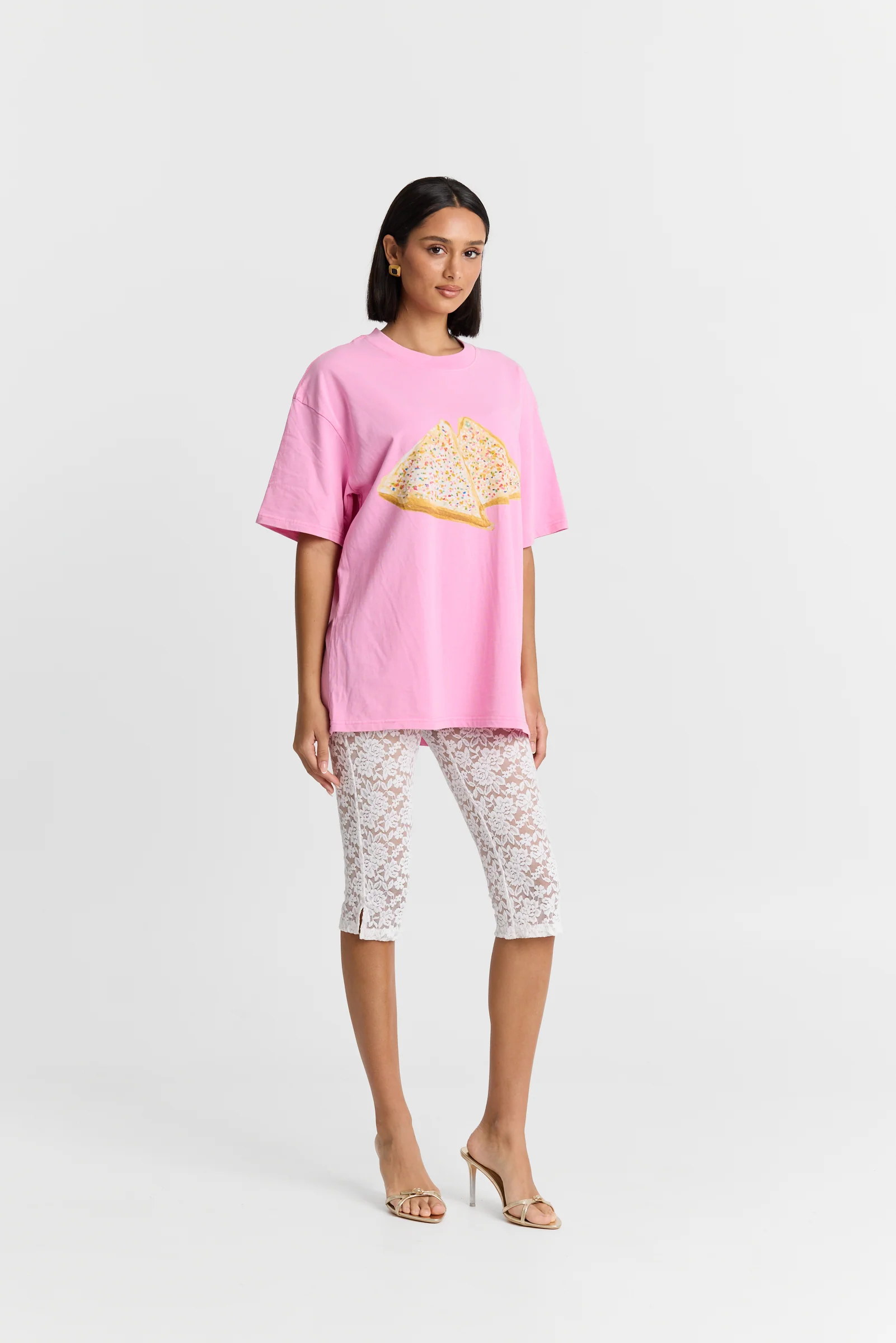 Fairy Bread Acid Wash Oversize Tee - Image 4