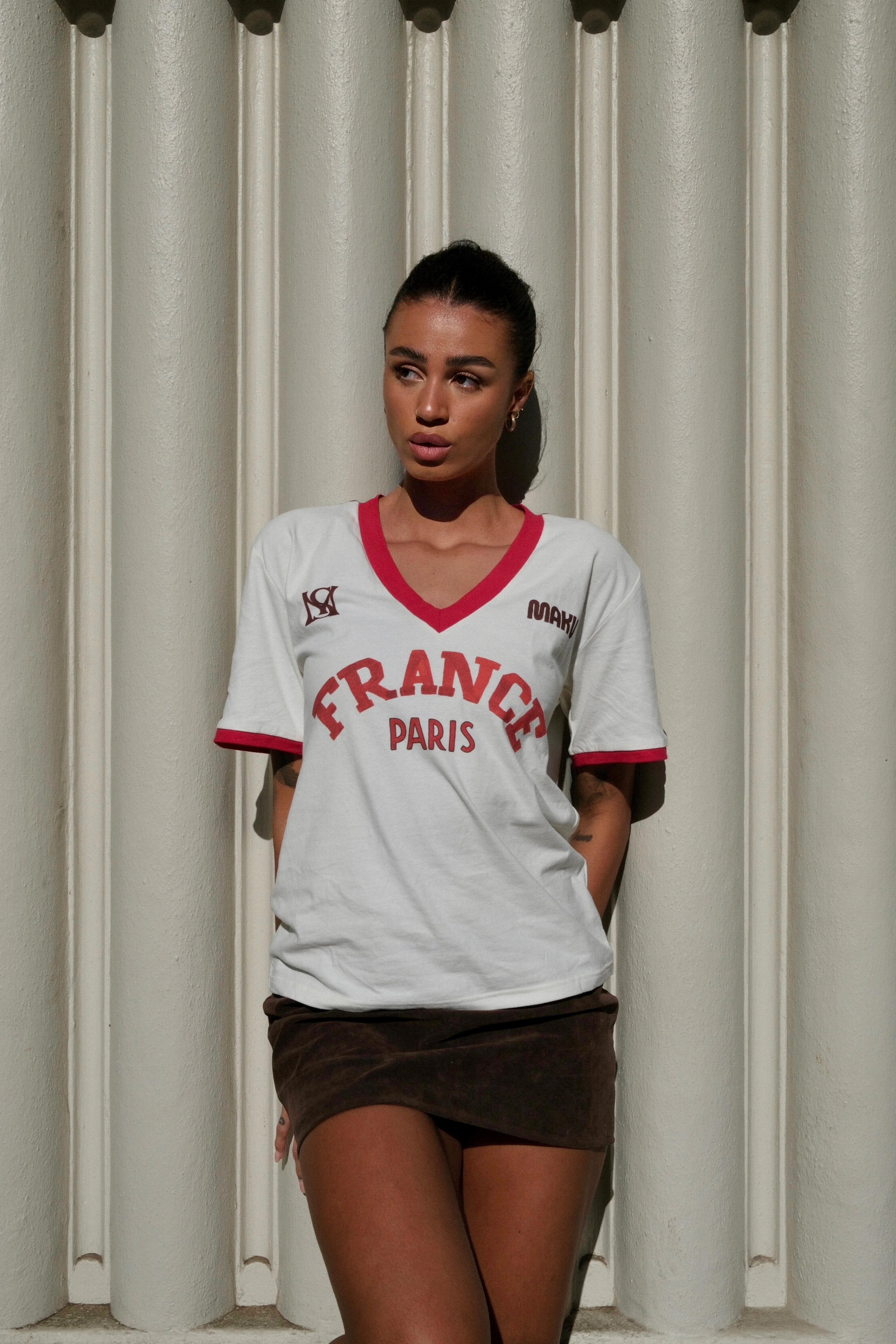 France V-Neck Tee - Image 6