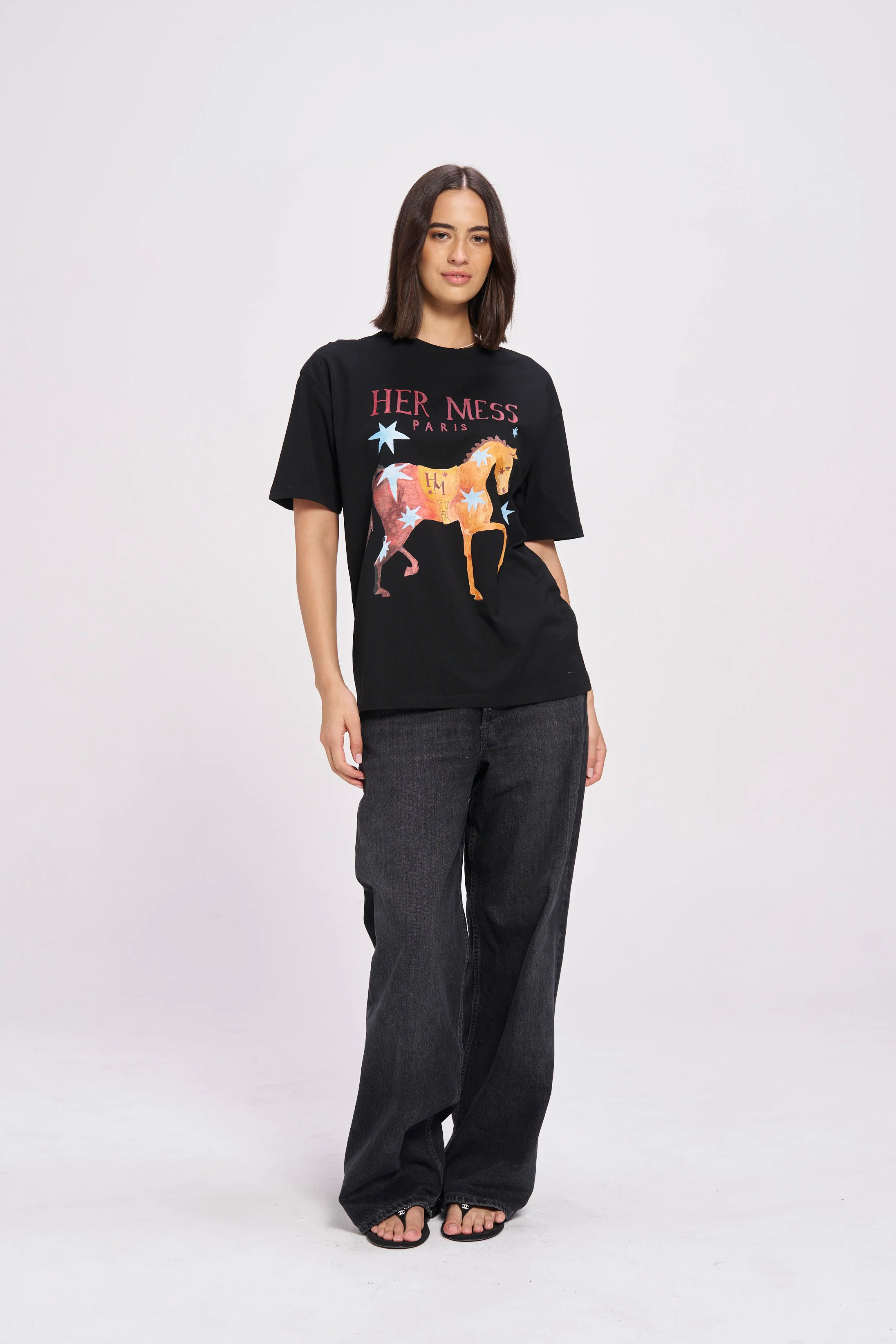 Her Mess Oversize Tee - Image 3