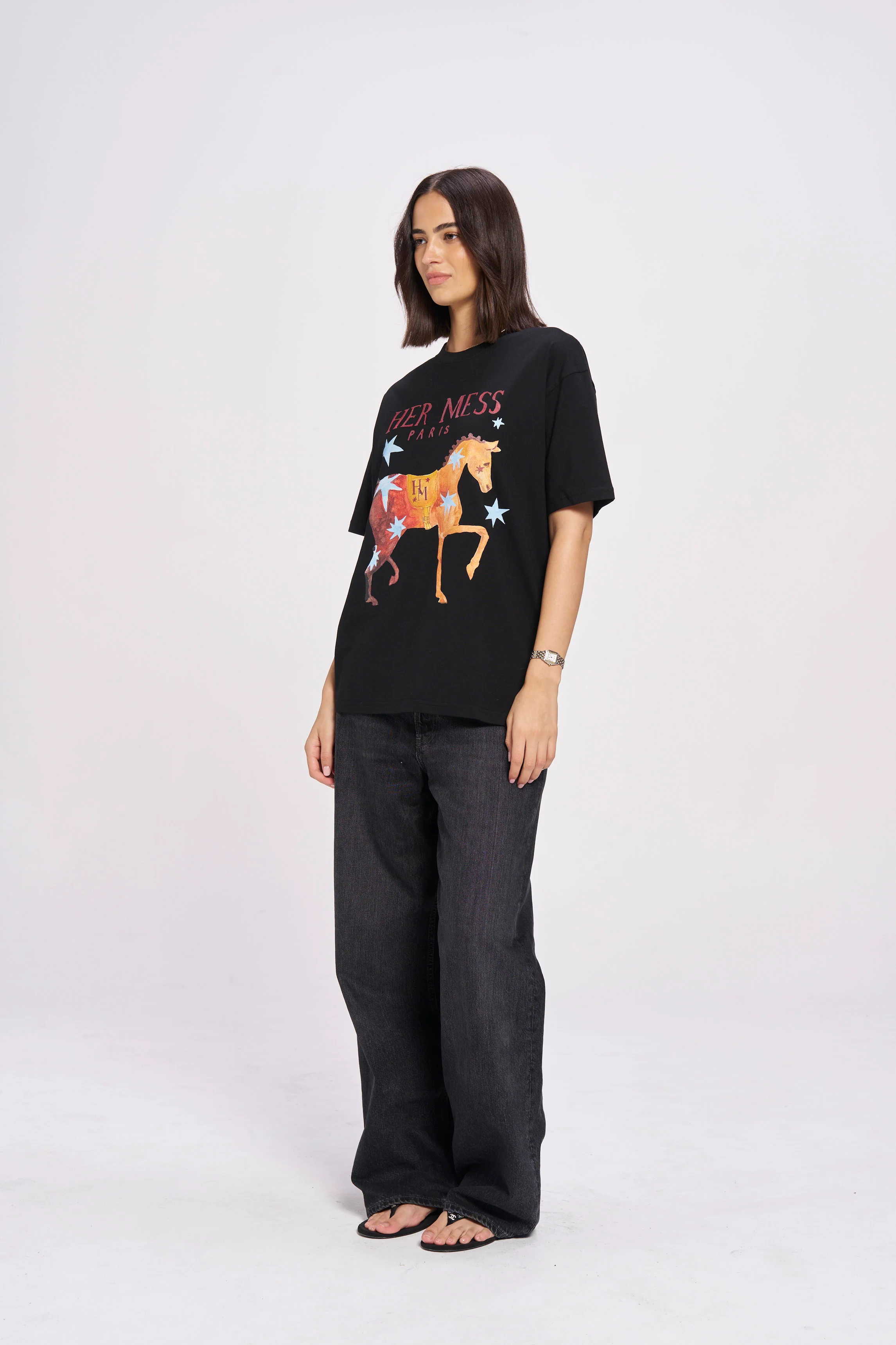 Her Mess Oversize Tee - Image 4