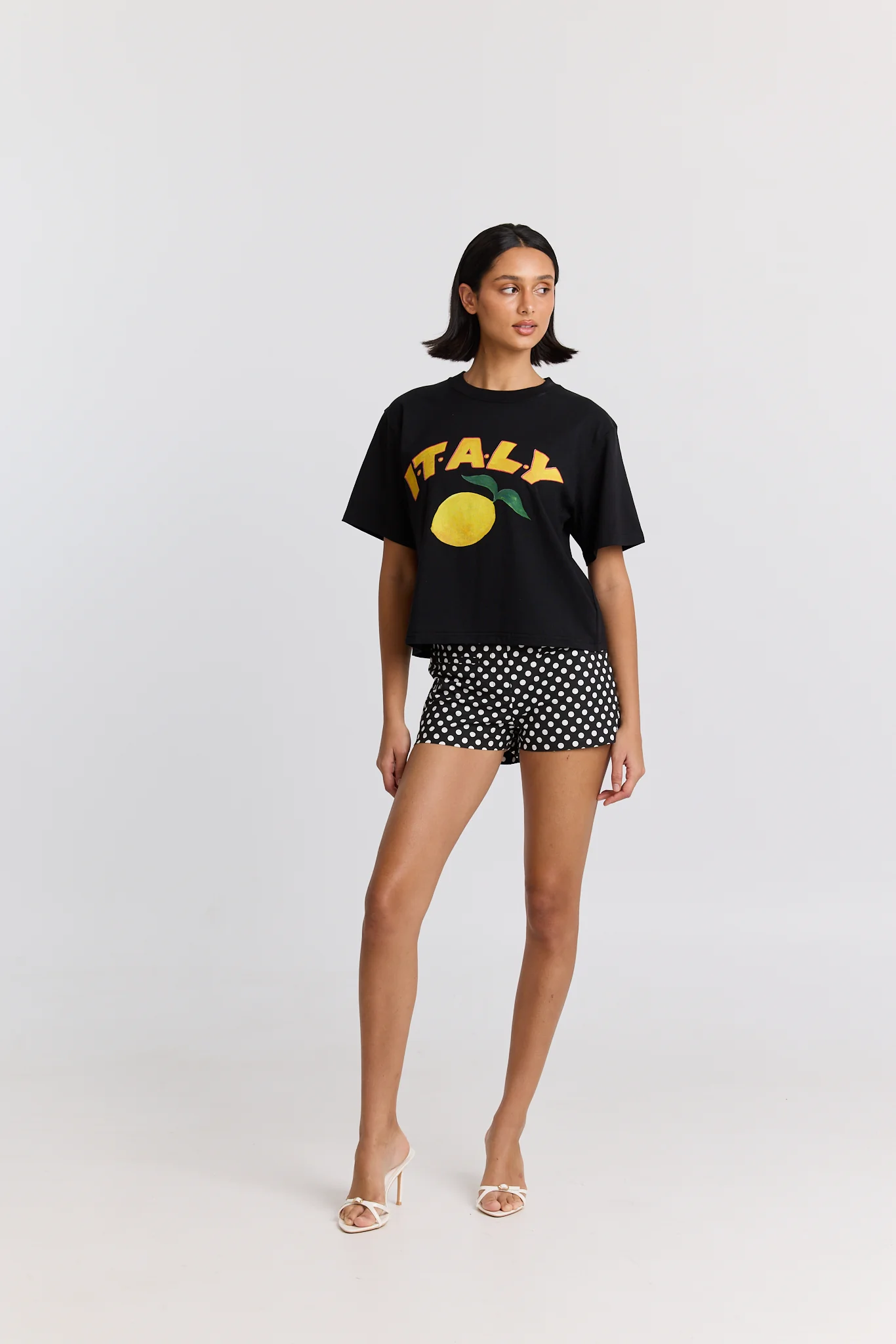 Italy Boxy Crop Tee - Image 3