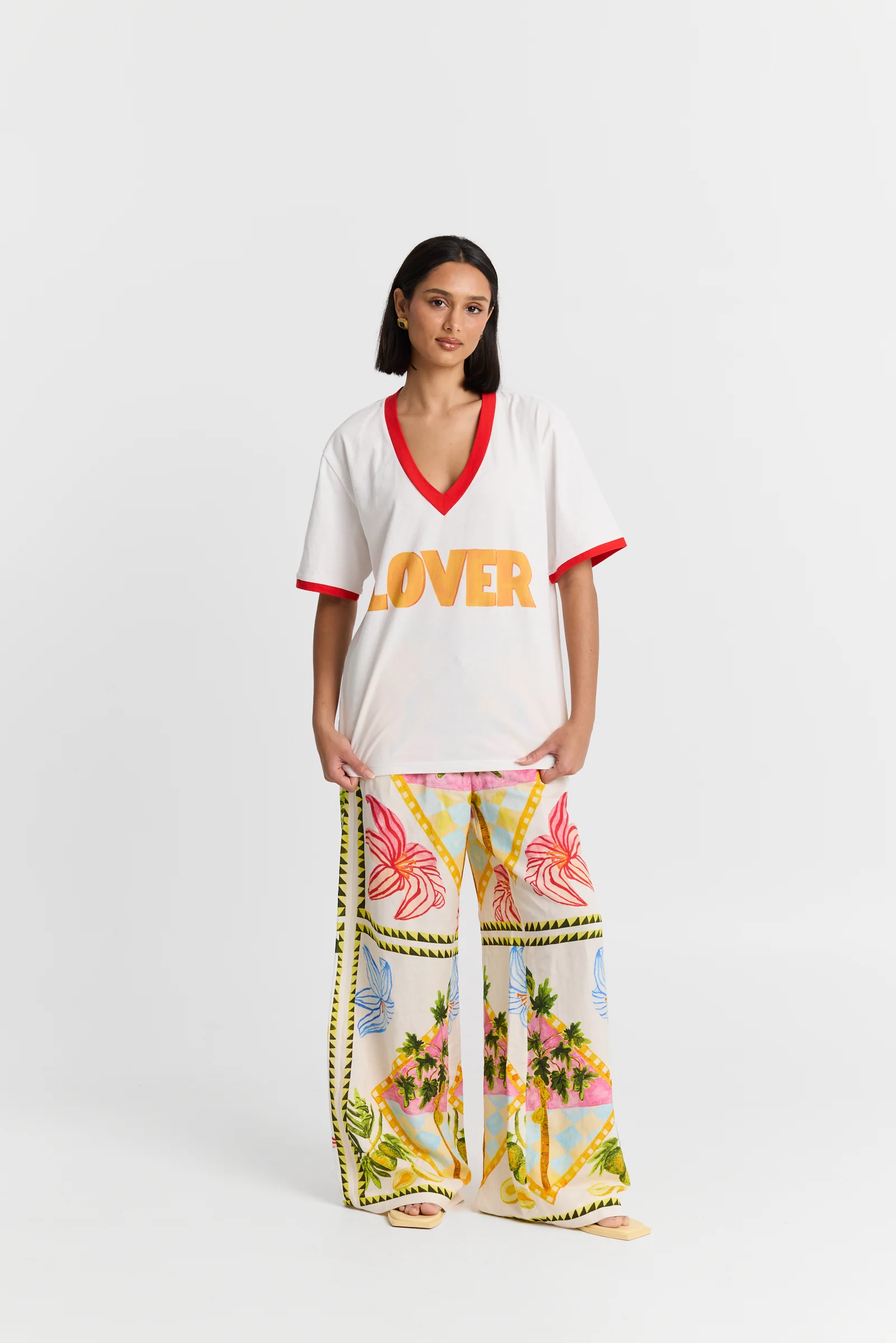 Lover V-Neck Tee - Image 3