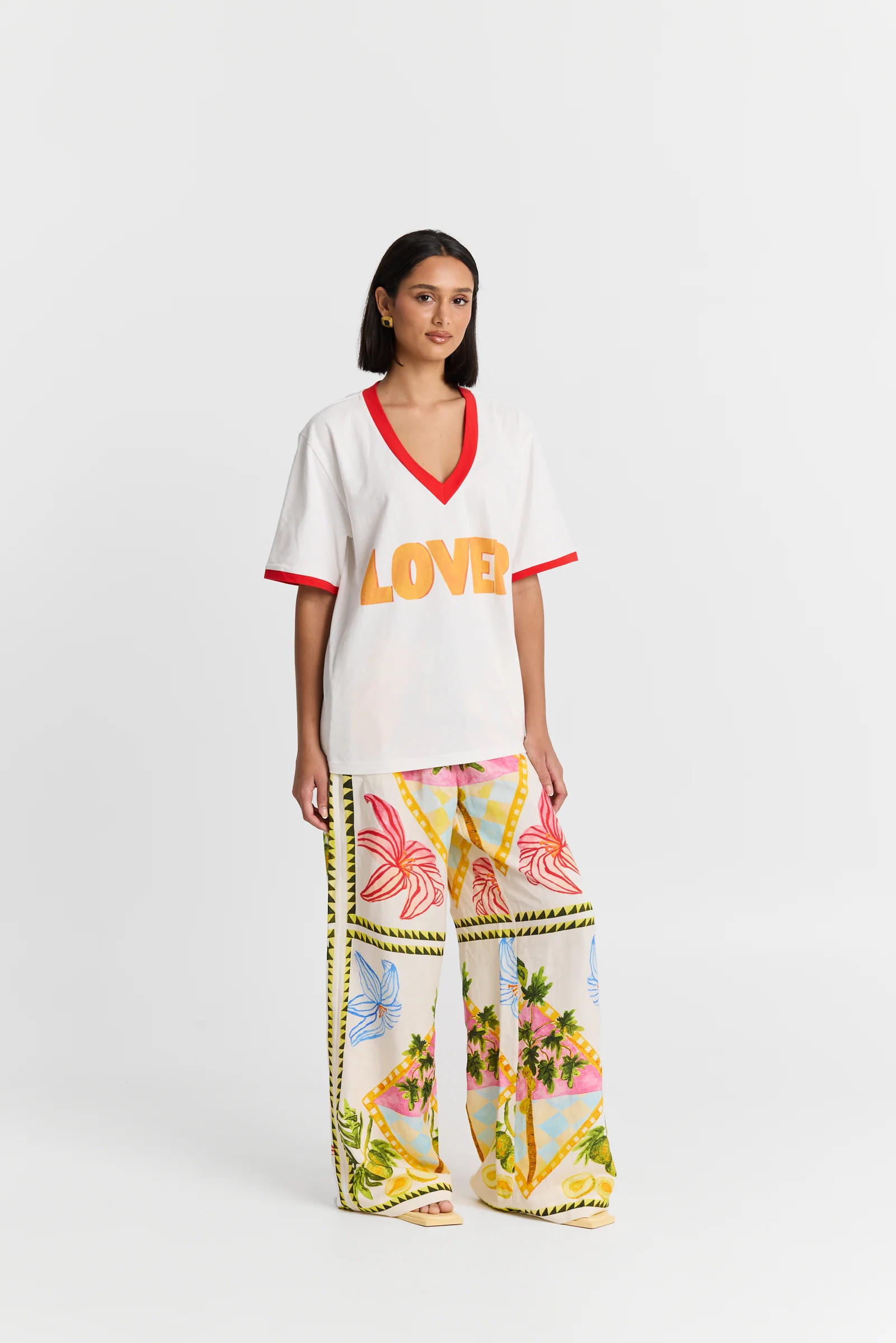 Lover V-Neck Tee - Image 5