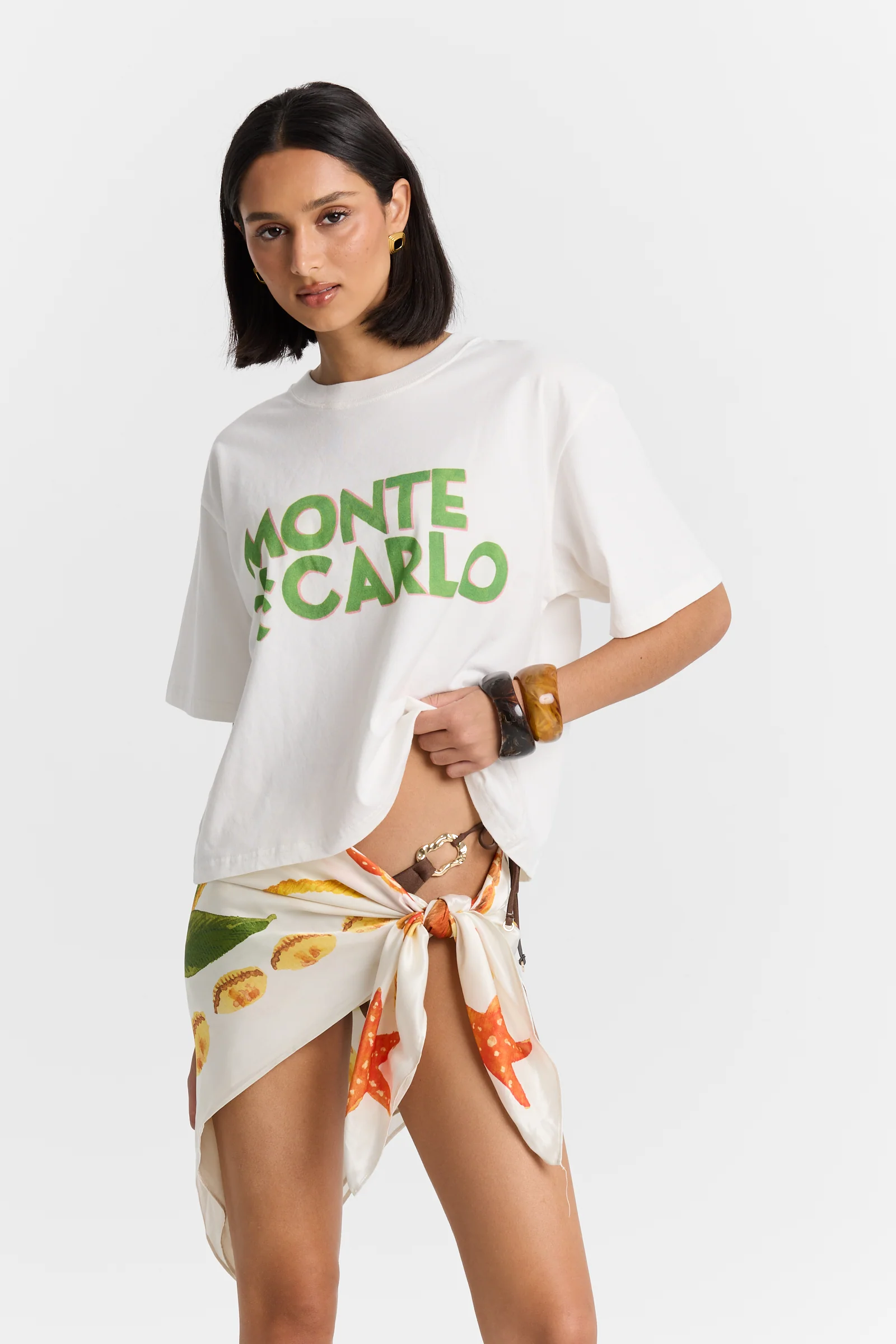 Monte Carlo Boxy Crop Tee - Image 6