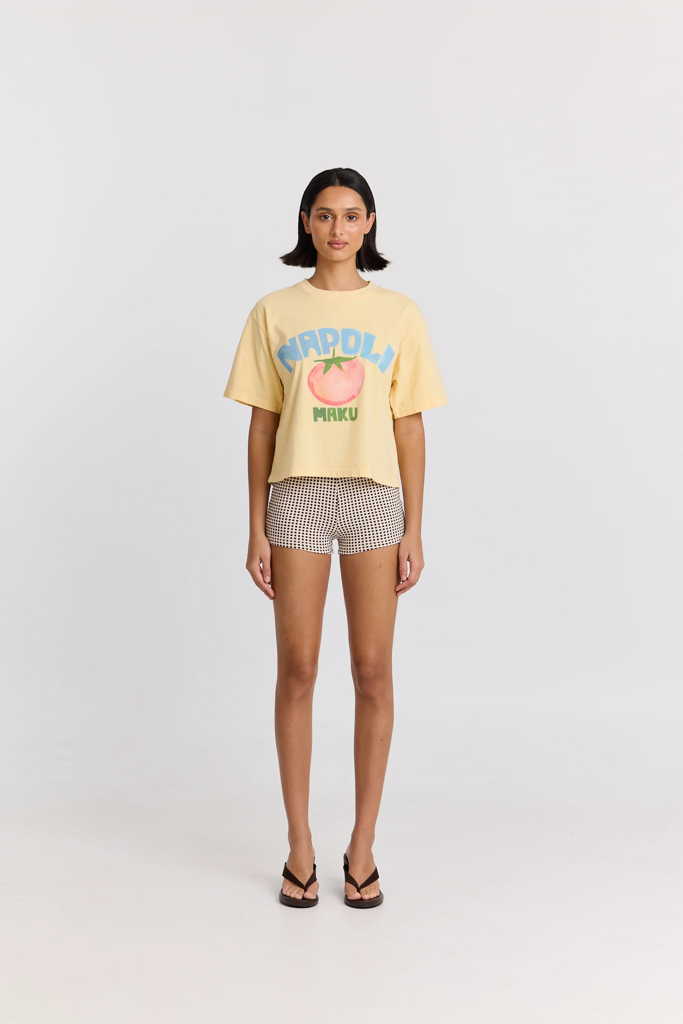 Napoli Boxy Crop Tee - Image 2