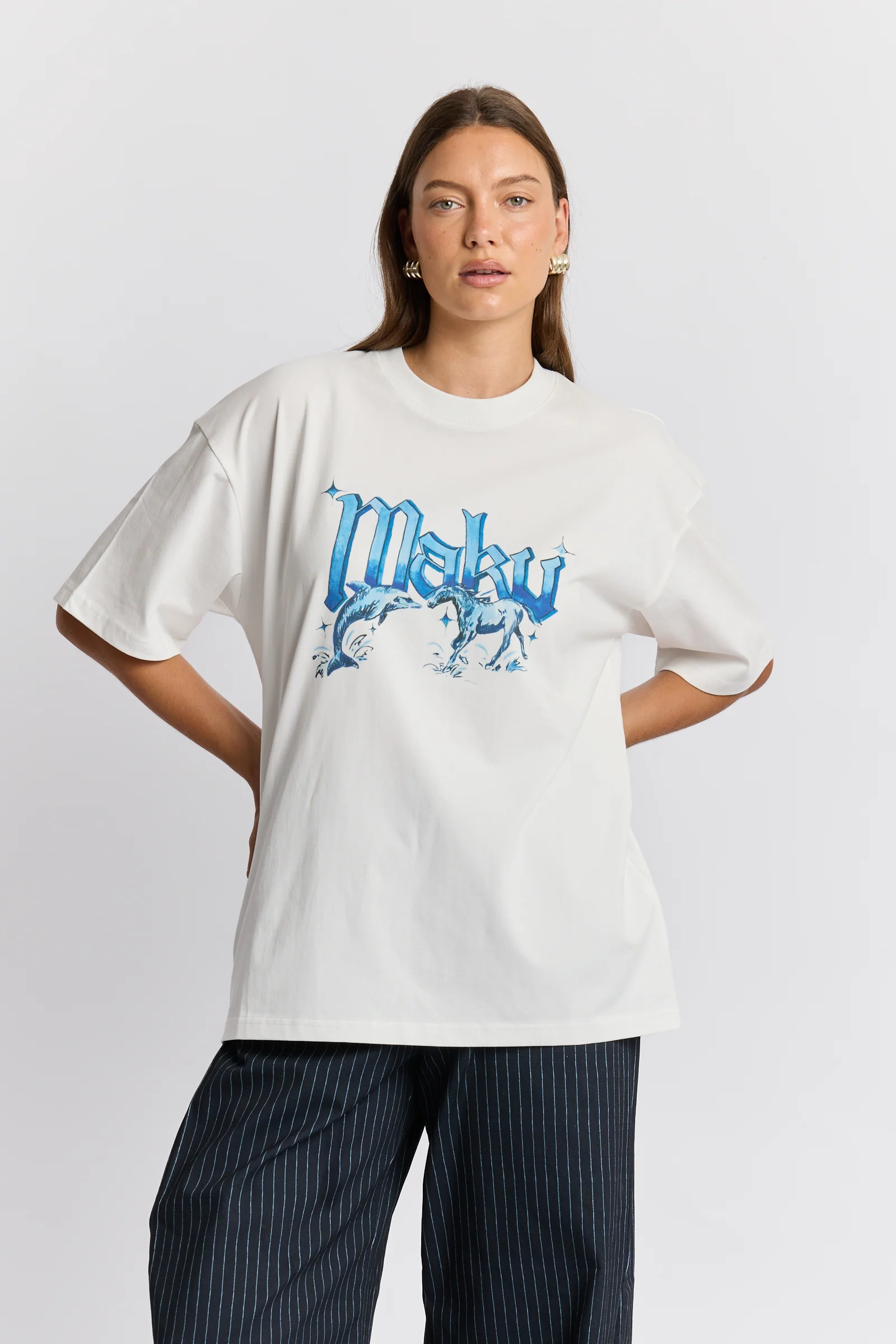 Nautical Oversize Tee - Image 3