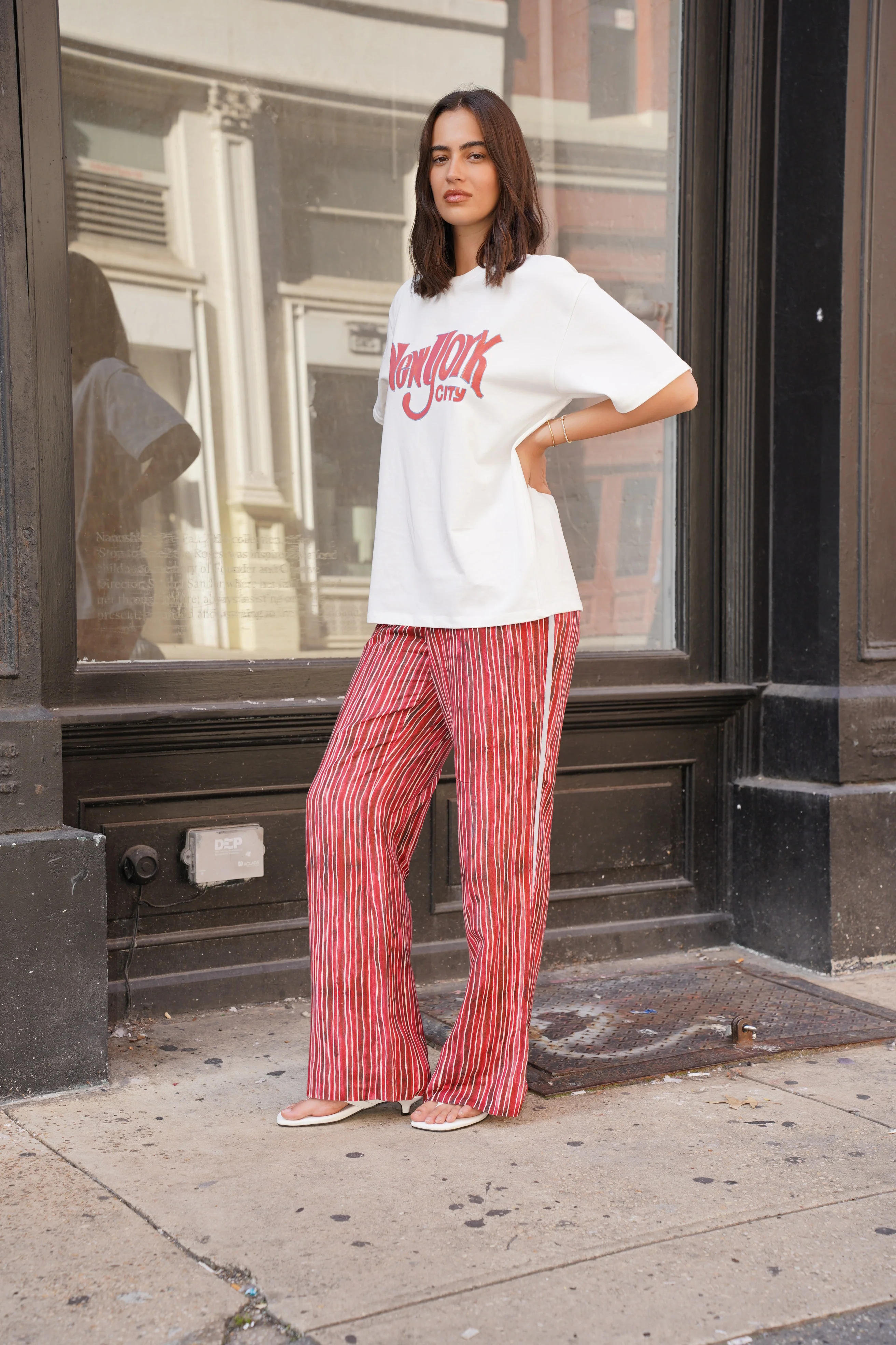 New York Logo Oversized Tee - Image 3
