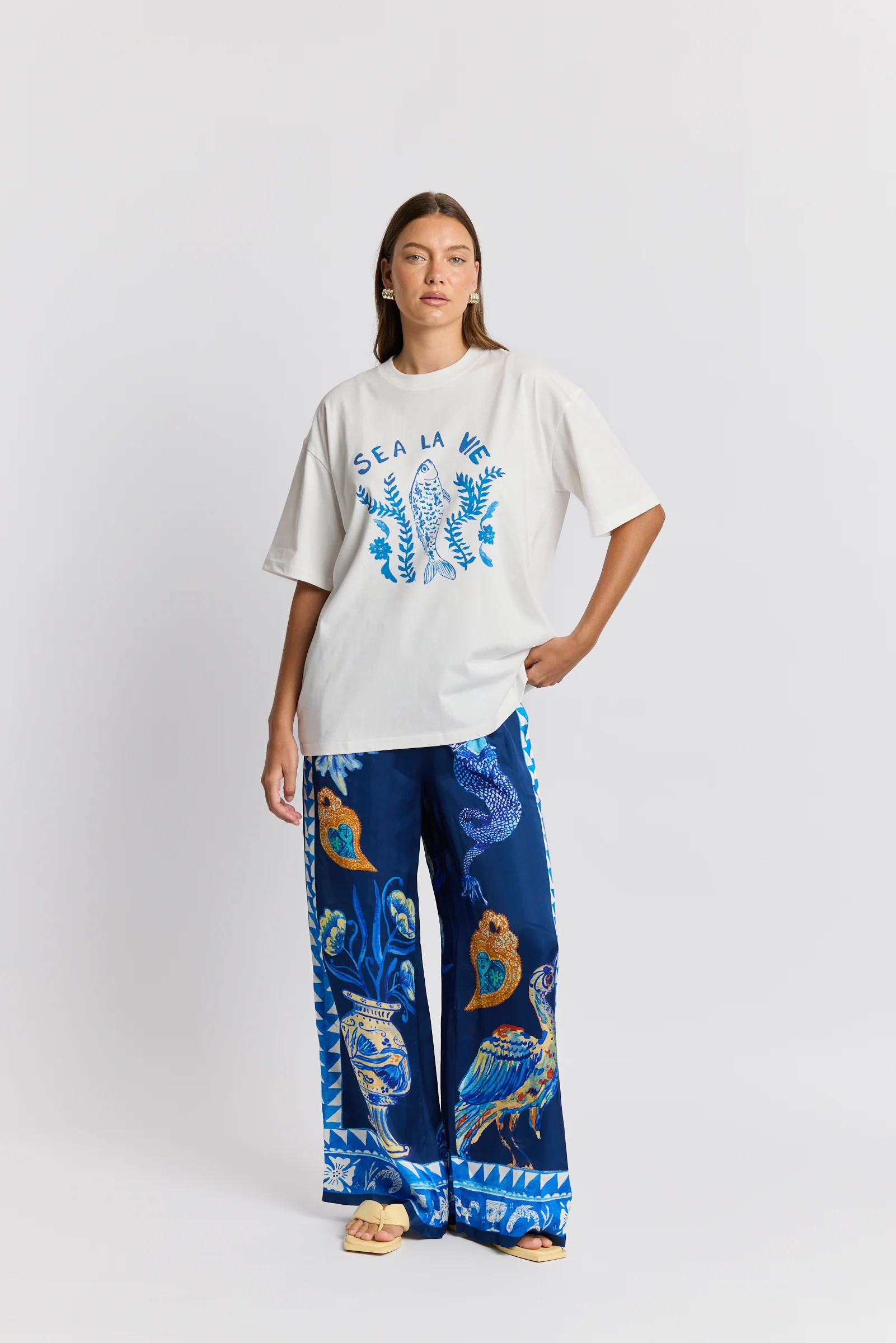 Sea La Vie Oversize Tee - Image 5