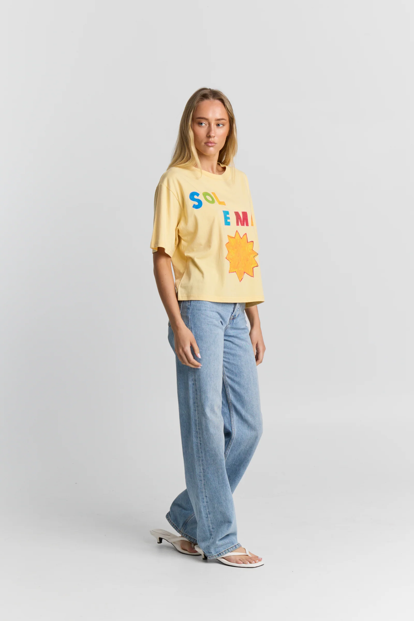 Sol E Mar Boxy Crop Tee - Image 4