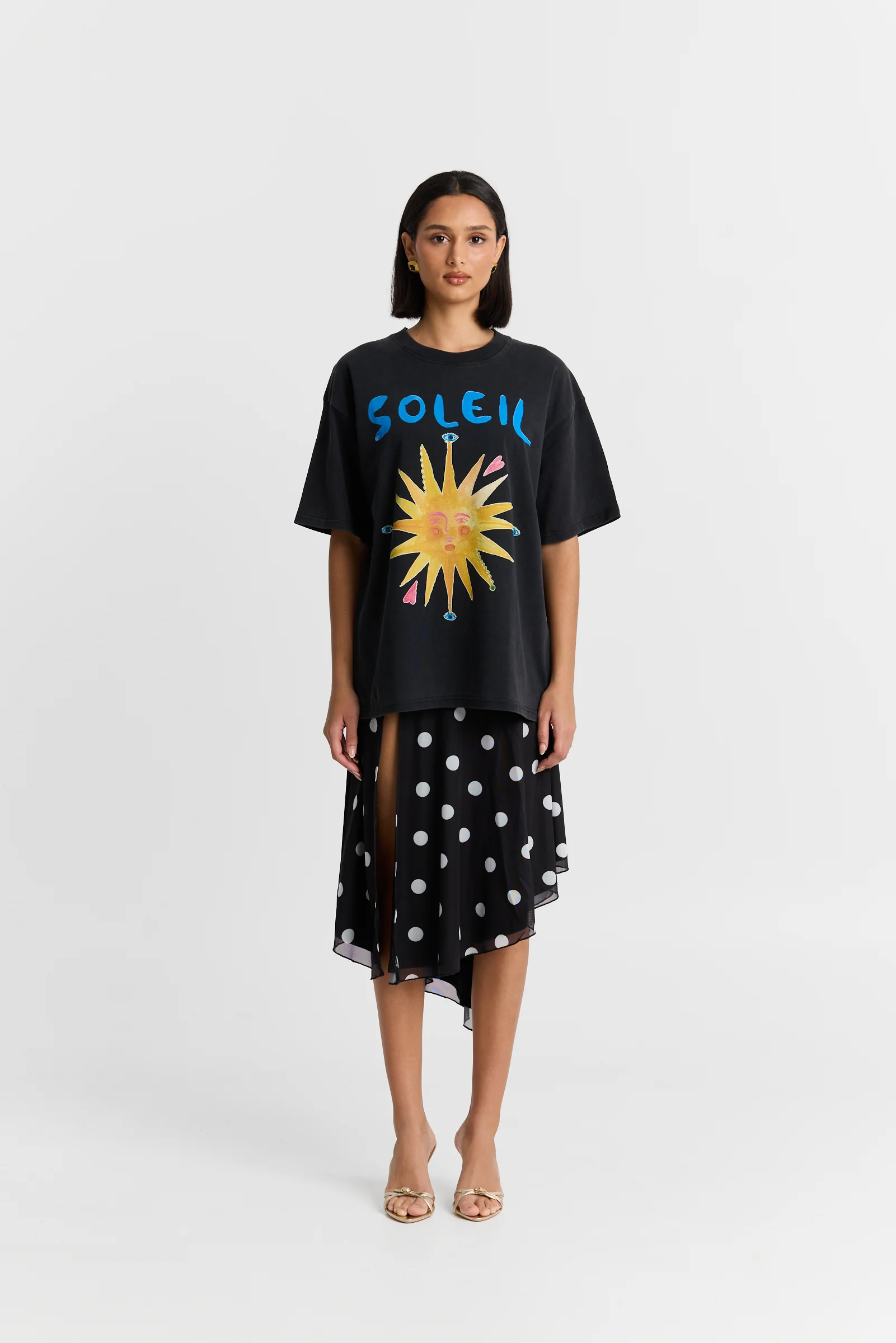 Soleil Oversize Wash Tee - Image 2