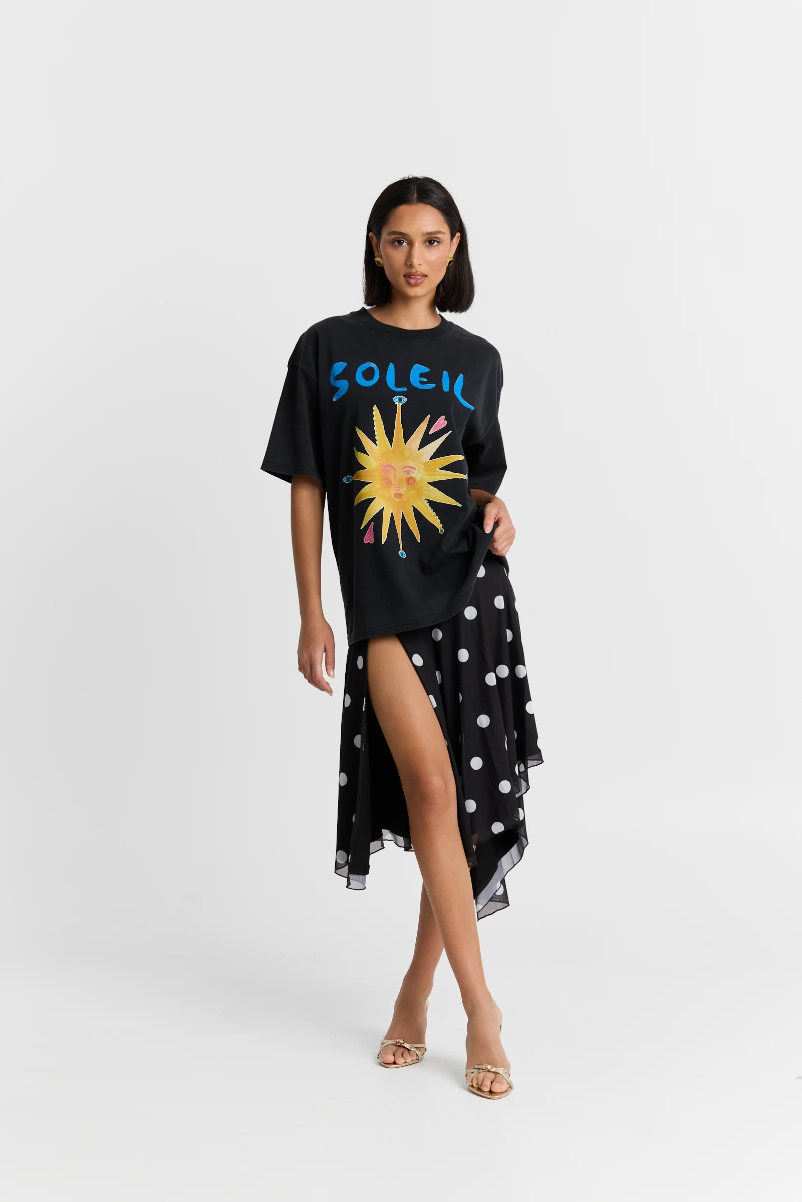 Soleil Oversize Wash Tee - Image 5