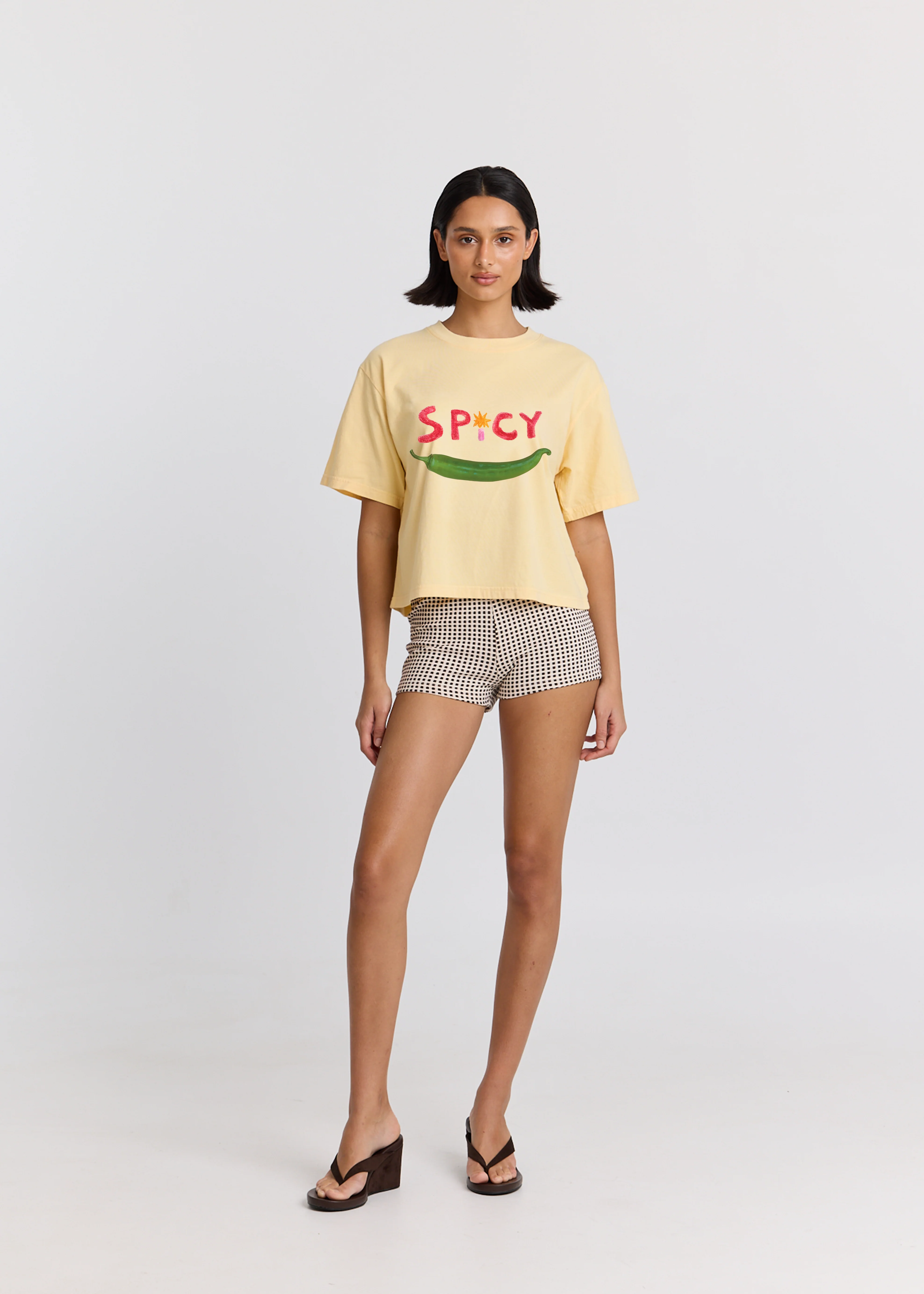 Spicy Boxy Crop Tee - Image 2