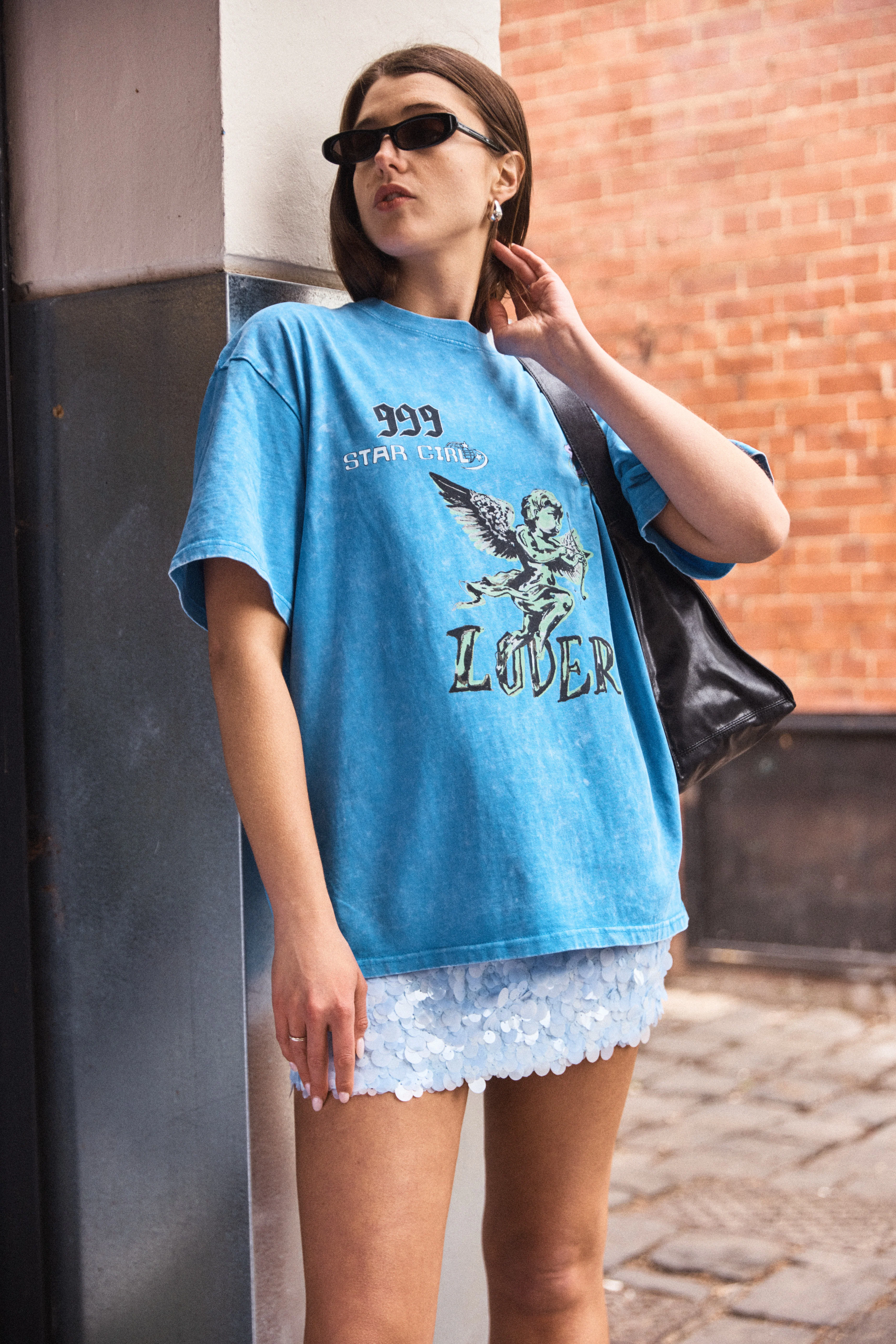 Star Girl Oversize Wash Tee - Image 6